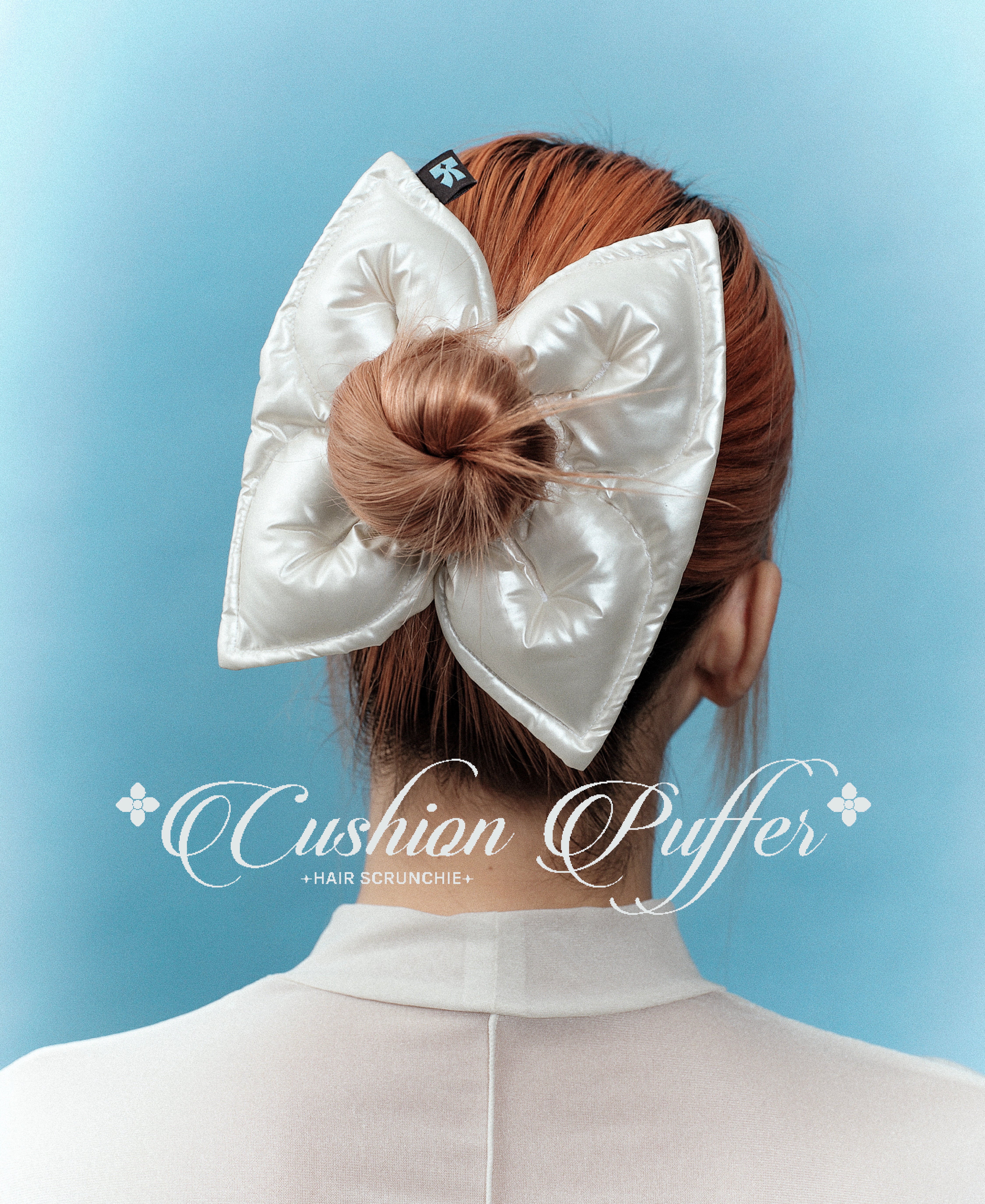 【NOFFICIALNOFFICE】PUFFY PILLOW SCRUNCHIE ✦ Cushion Puffer Hair Scrunchie ✦ – KOKOOKY