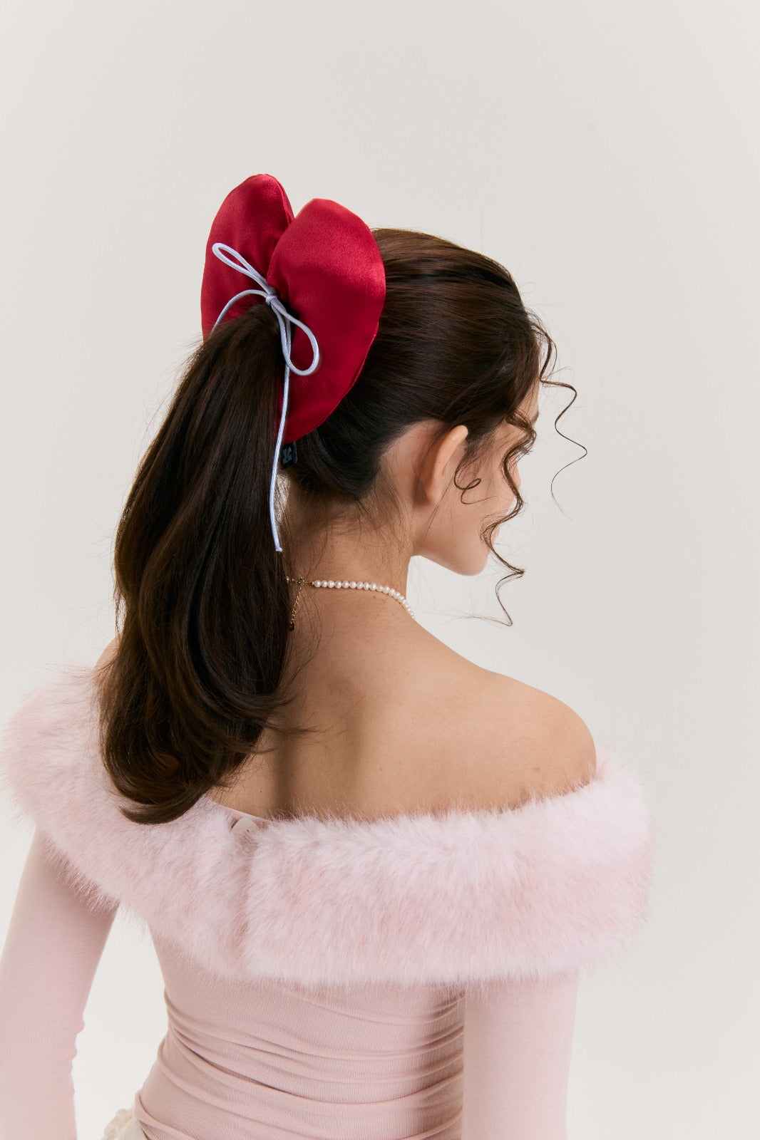 Kokooky X Love In Reality / Heart Puffer Scrunchie